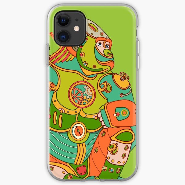 Gorilla, from the AlphaPod collection iPhone Soft Case