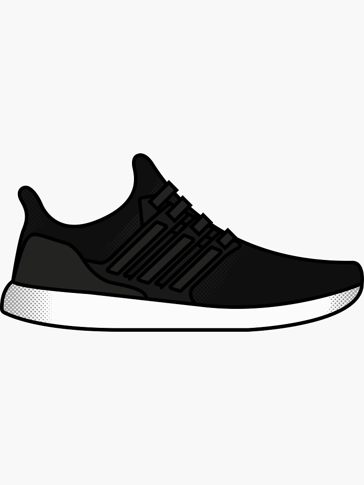 Adidas Ultraboost Black Sticker