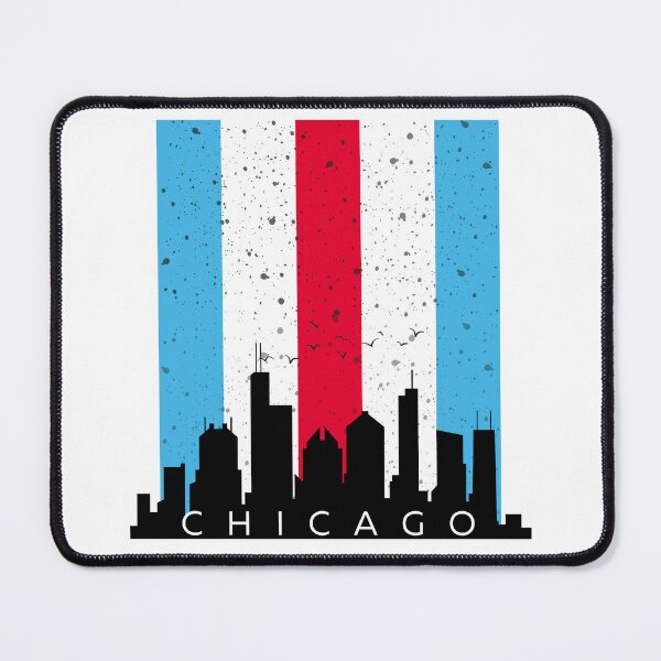 Item preview, Chicago Skyline and City Colors designed and sold by FamnCreative.