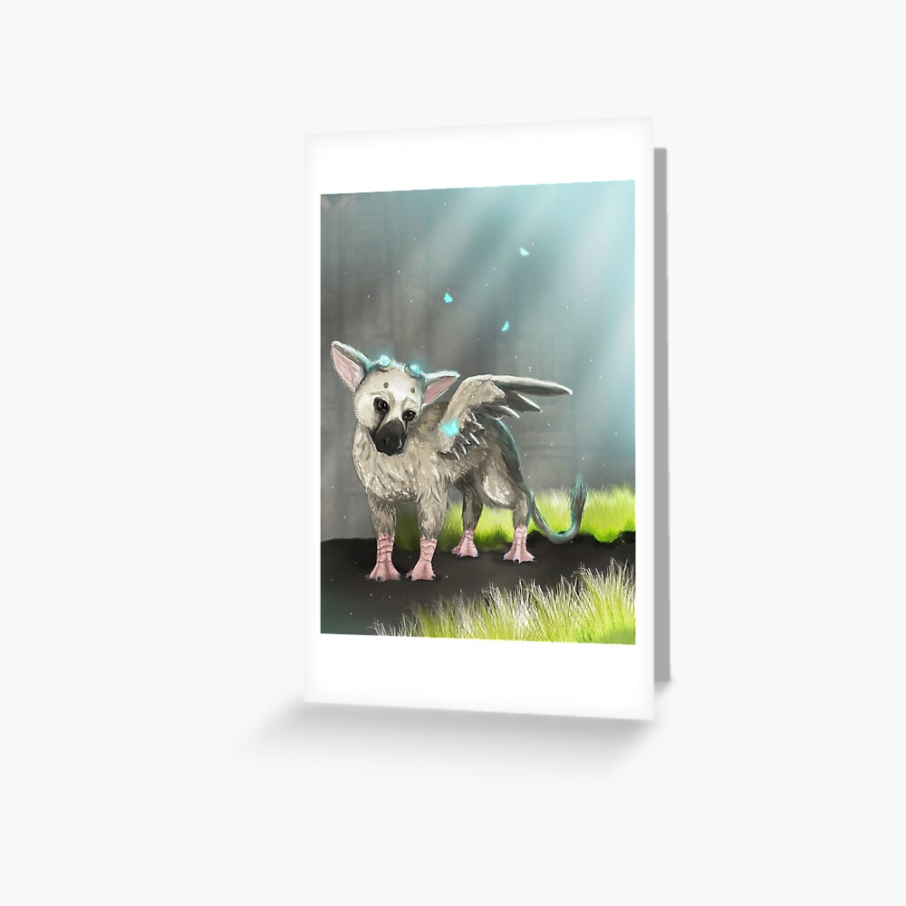 Trico from the last guardian  Greeting Card for Sale by Giulialibard