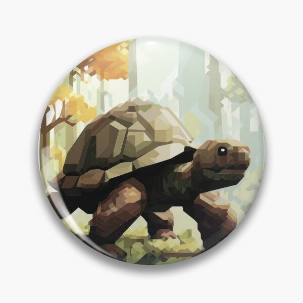 Artikelvorschau, Warm 8-Bit Style Galapagos Giant Tortoise Tee entworfen und verkauft von DafGole.