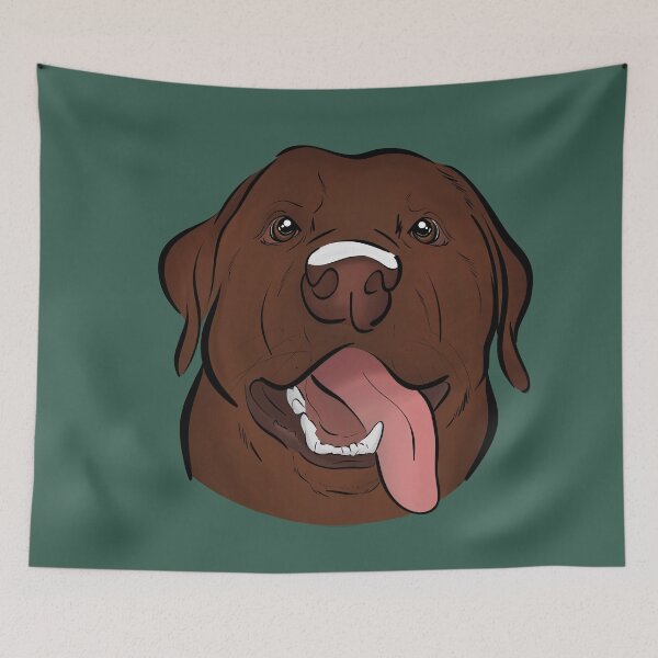 Item preview, English Dudley Fox Red Labrador designed and sold by rmcbuckeye.