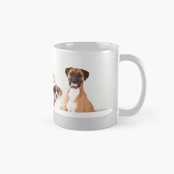 Item preview, Boxers in the bathtub: Boxer lover art. Share your love for boxers with home decor and more! designed and sold by Mrrs-co.