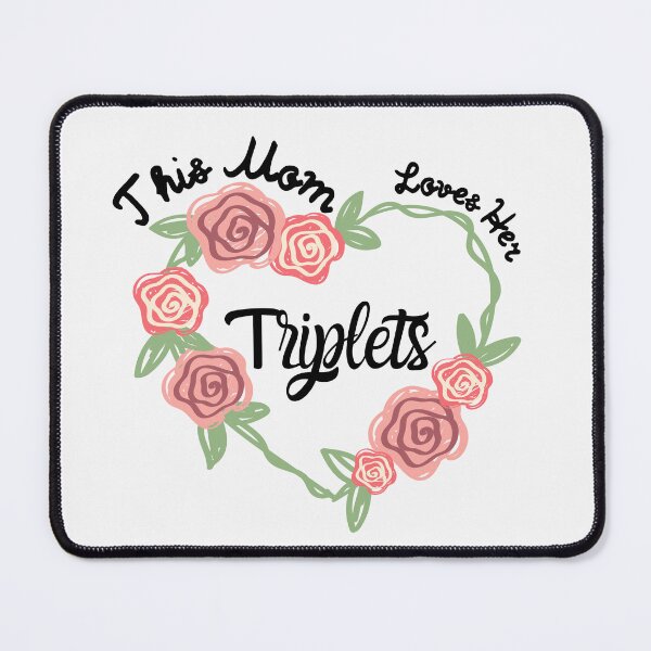 Item preview, This Mom Loves Her Triplets designed and sold by SHYLDesing.
