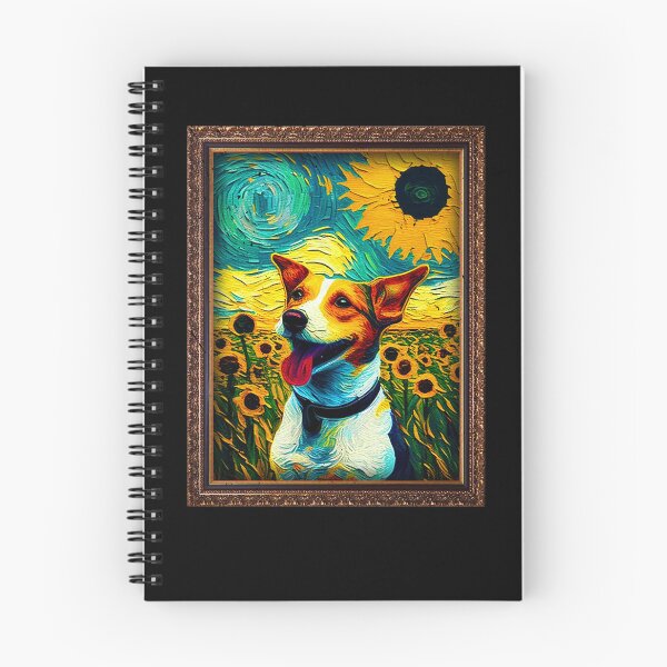 Item preview, Jack Russel Sunflower Painting Adorable Dog designed and sold by rafaeltto.