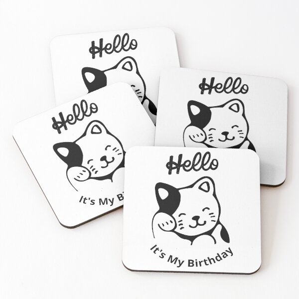 Item preview, It's My Birthday,cats designed and sold by Moronova   ⭐⭐⭐⭐⭐.