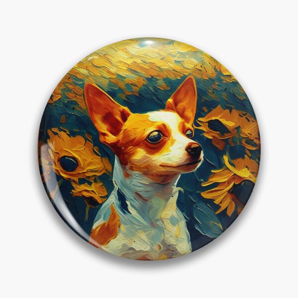 Item preview, Jack Russel Sunflower Painting Adorable Dog designed and sold by rafaeltto.