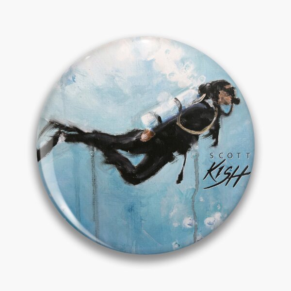 Item preview, Scuba Diver Painting by Scott Kish designed and sold by Scott Kish.