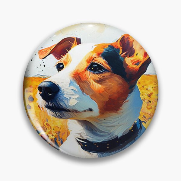 Item preview, Jack Russel Sunflower Painting Adorable Dog designed and sold by rafaeltto.