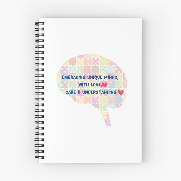 Item preview, Autism Awareness Quote, “Embracing Unique Minds, With Love and Understanding”  designed and sold by haRexia.