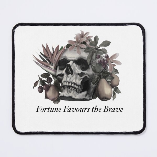 Item preview, Fortune Favours the Brave designed and sold by Bones & Botany.