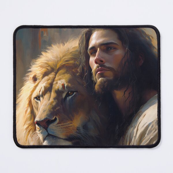 Item preview, Lion of Righteousness designed and sold by Greg Collins Fine Art.