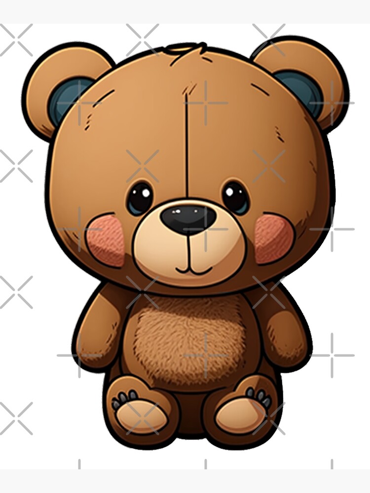 Teddy Bear no. 3 Art Print