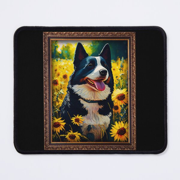 Item preview, Karelian Bear Sunflower Painting Adorable Dog designed and sold by rafaeltto.