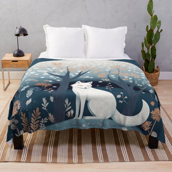 Item preview, white fox under the tree - white fox under the tree designed and sold by Paninato.