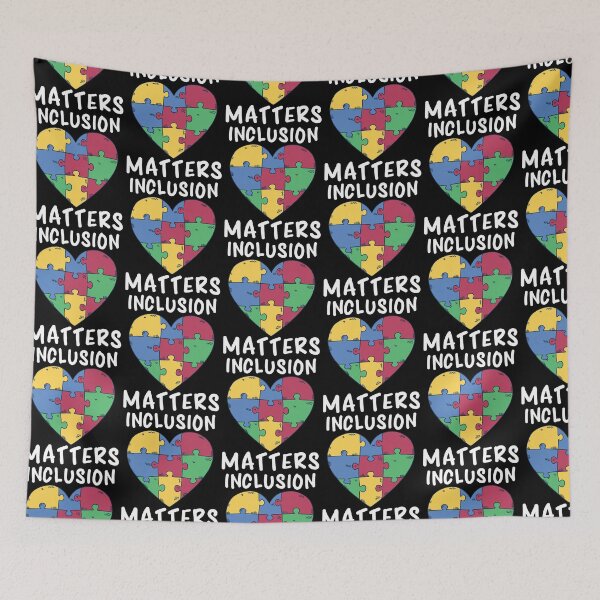 Item preview, Autism Awareness, Inclusion Matters designed and sold by metal-works.