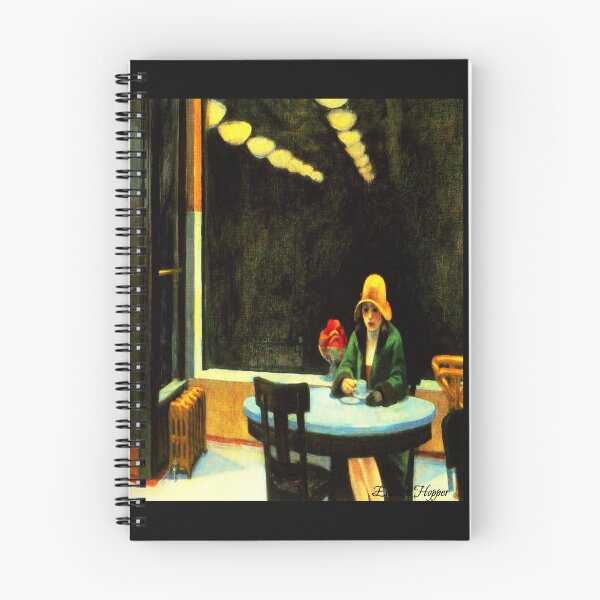 Item preview, Automat by Edward Hopper (1937) designed and sold by mturns57.