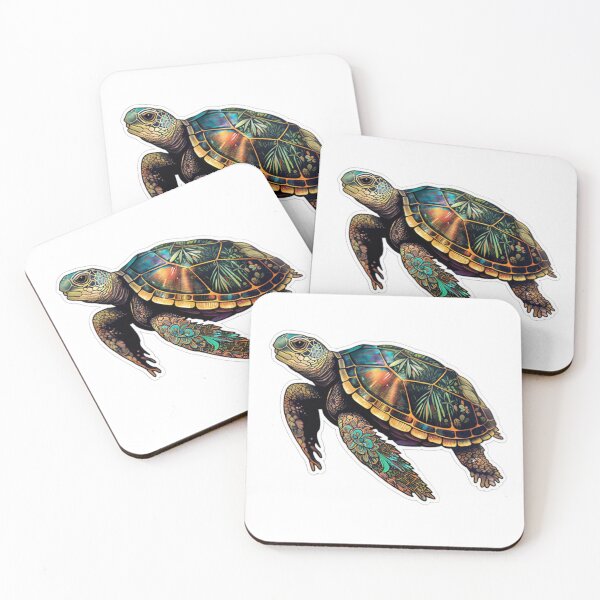 Item preview, Turtle Sticker designed and sold by HandCraftedArt.
