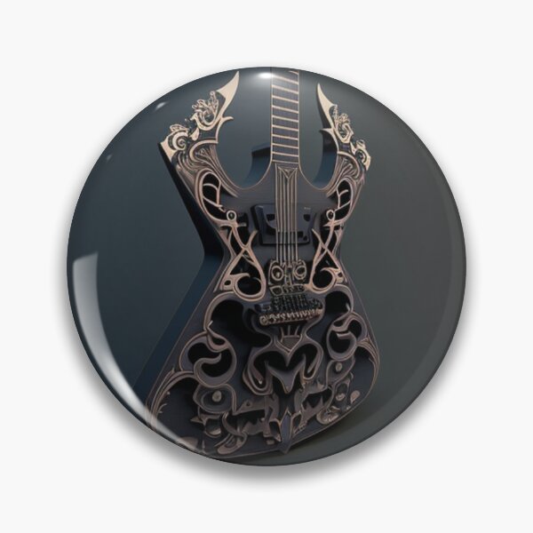 Item preview, metal gothic electric guitar designed and sold by Nickyvb.