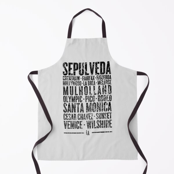 Item preview, Minimalist Los Angeles Neighborhood Typography Map Design - Light designed and sold by thegoodwordsco.