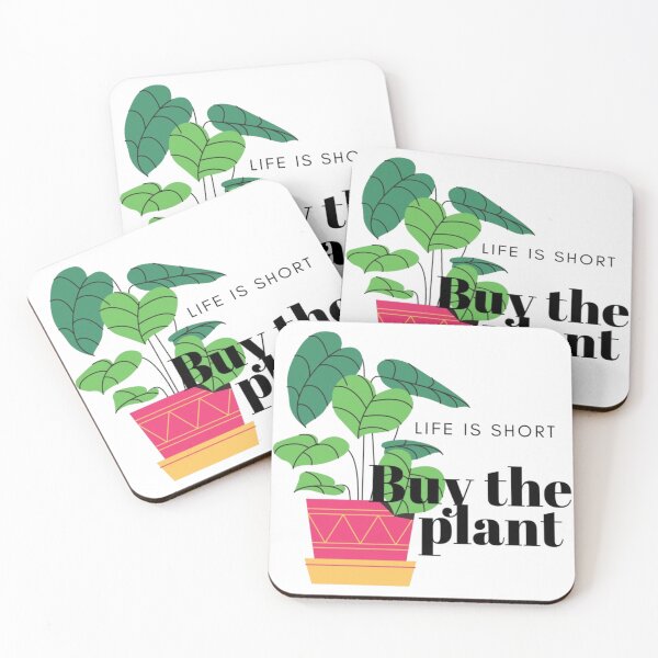 Item preview, Life Is Short Buy The Plant designed and sold by princesssomo21.
