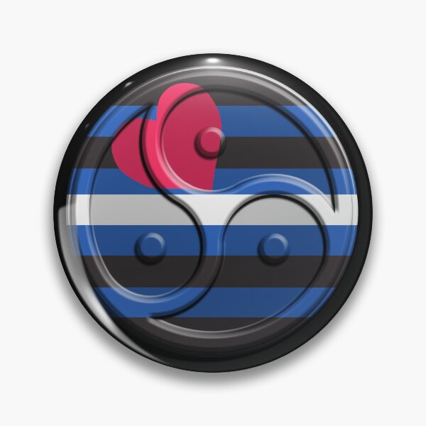 Item preview, Leather Pride Flag Triskelion designed and sold by TheirChoice.