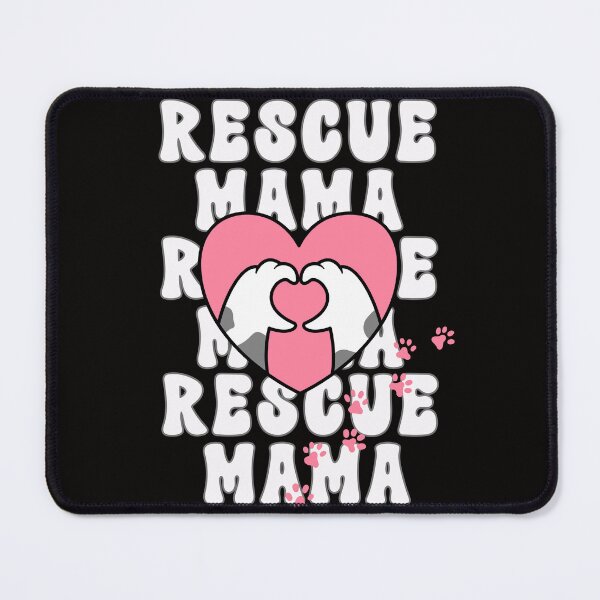 Item preview, Rescue Mama With Sweet Pet Paws Forming a Heart designed and sold by Willow65625.