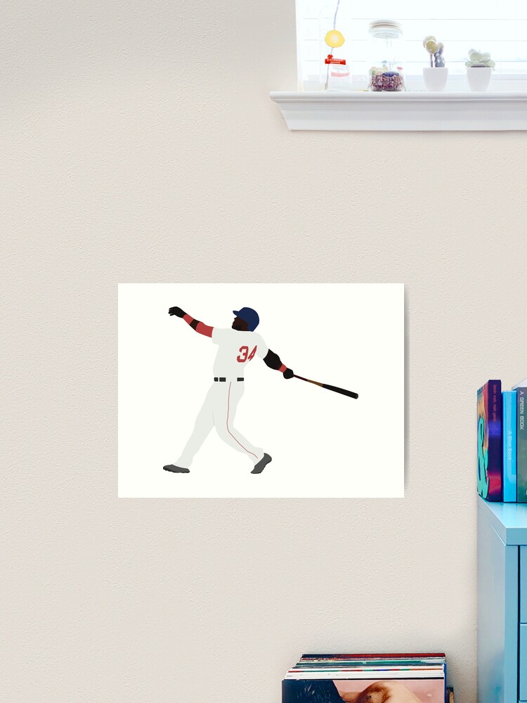 David Ortiz Big Papi Swing Canvas Art Kids T-Shirt by Art-Wrench Com -  Pixels