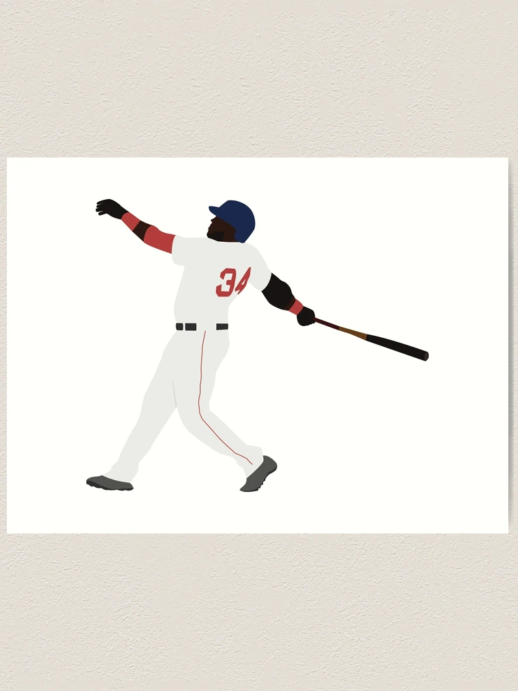 David Ortiz Big Papi Swing Canvas Art Kids T-Shirt by Art-Wrench Com -  Pixels