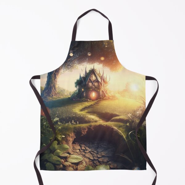 Item preview, Fairy Cottage In a Field designed and sold by ScenicSerenity.