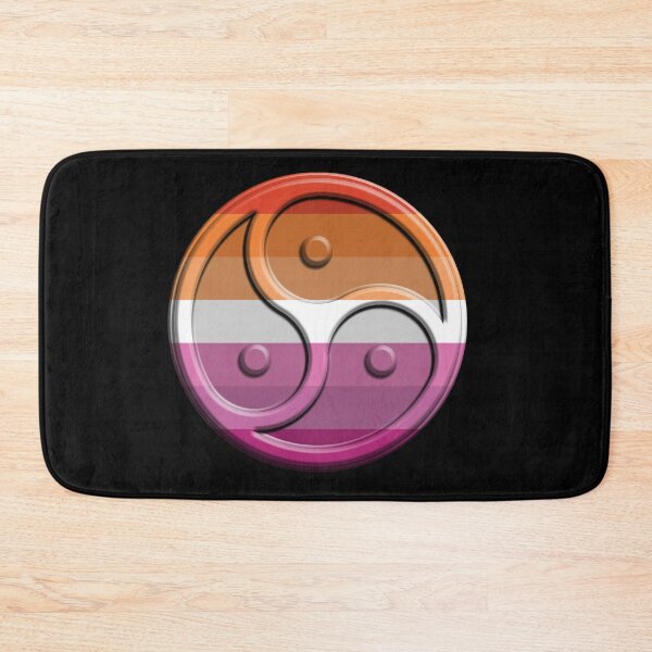 Item preview, Lesbian Pride Flag Triskelion designed and sold by TheirChoice.