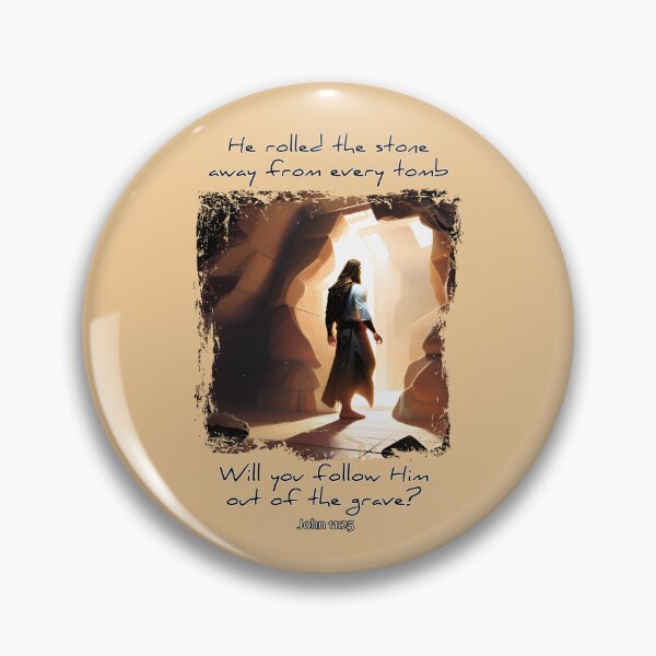 Item preview, He Rolled the Stone from Every Tomb designed and sold by FishLight.
