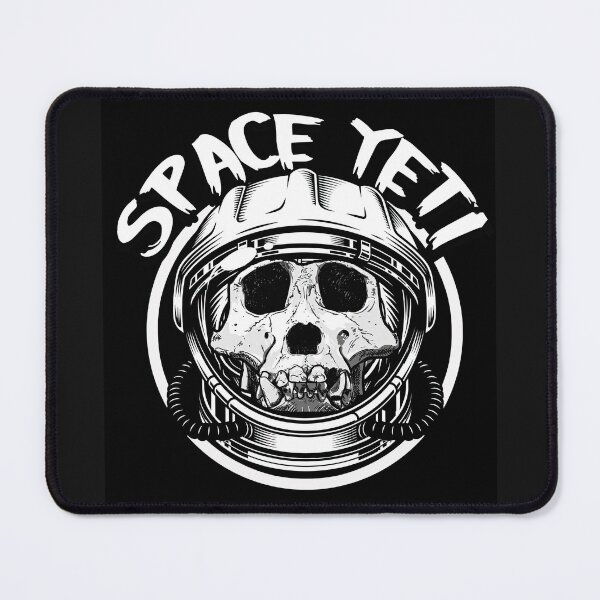 Item preview, SPACE YETI LOGO - BLACK BACKGROUND designed and sold by Space-Yeti.