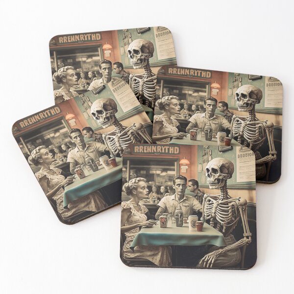 Item preview, Vintage Apocalyptic Diner from the Twilight Zone designed and sold by DoctorRot.