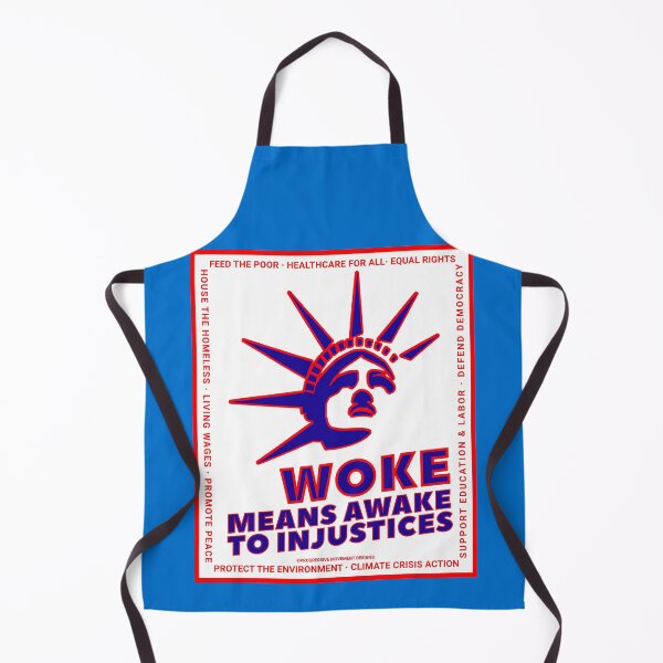 Item preview, PMD00697 Progressive Movement Designs Woke Liberty design shows you are woke and support progressive policy goals for progressive Democrats Independents and Bernie Sanders supporters designed and sold by ProgressiveLeft.