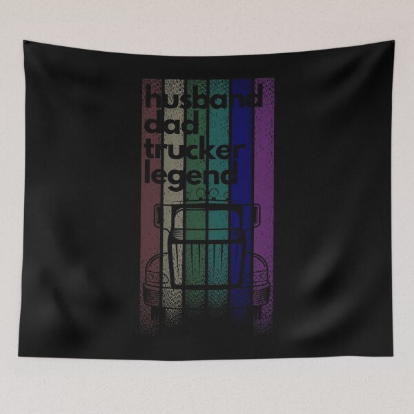 Item preview, Husband Dad Trucker Legend For Dad To Day fathers day gifts designed and sold by VectorPower.