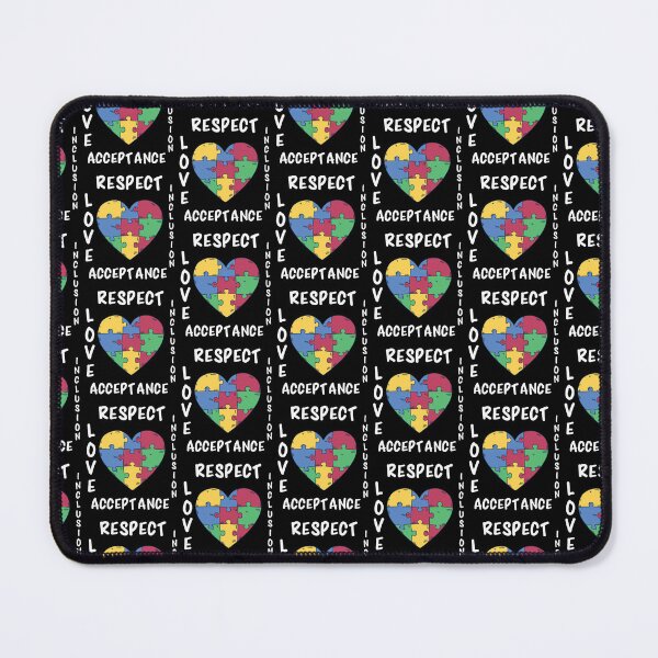 Item preview, Autism Awareness, Respect Love Support Inclusion Acceptance designed and sold by metal-works.