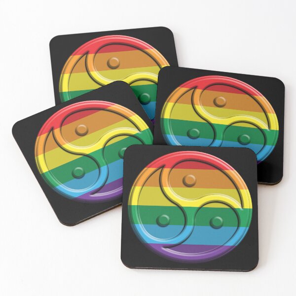 Item preview, Rainbow Triskelion designed and sold by TheirChoice.