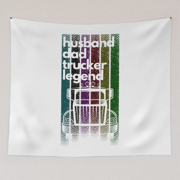 Item preview, Husband Dad Trucker Legend For Dad To Day fathers day gifts designed and sold by VectorPower.