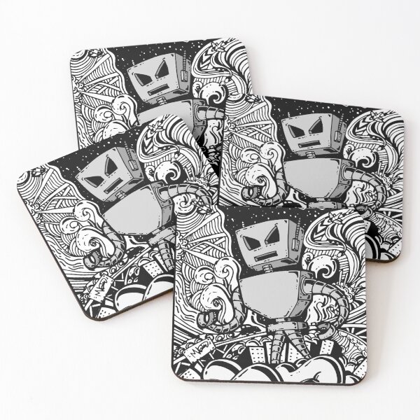 Item preview, Robot attack! designed and sold by Martin Reyes.