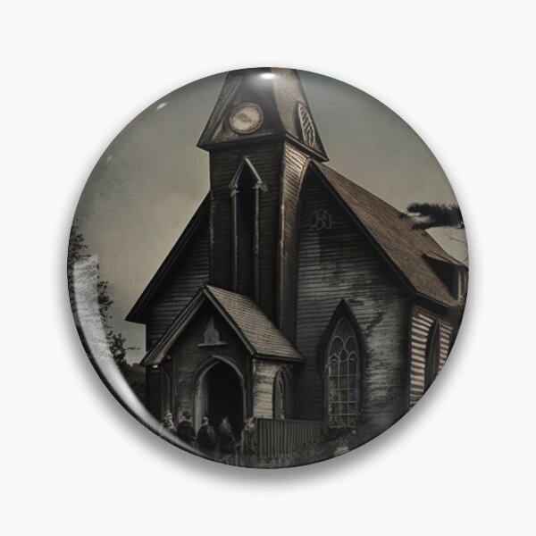 Item preview, Apocalyptic Black Church of the Damned designed and sold by DoctorRot.