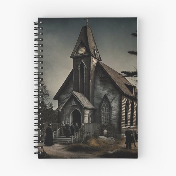 Item preview, Apocalyptic Black Church of the Damned designed and sold by DoctorRot.