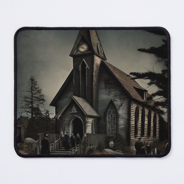 Item preview, Apocalyptic Black Church of the Damned designed and sold by DoctorRot.