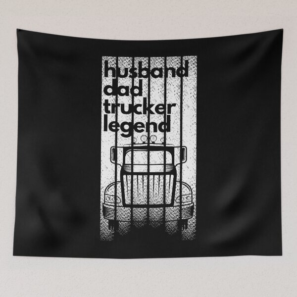 Item preview, Husband Dad Trucker Legend For Dad To Day fathers day gifts designed and sold by VectorPower.
