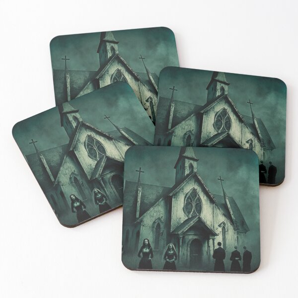 Item preview, Bleak and Gloomy Dilapidated Abandoned Witch Church designed and sold by DoctorRot.