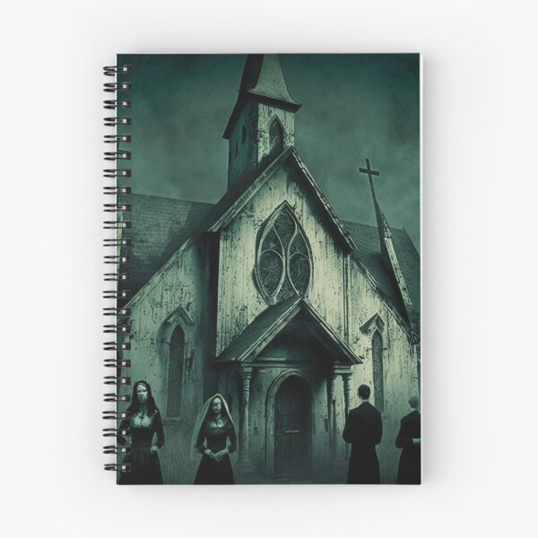 Item preview, Bleak and Gloomy Dilapidated Abandoned Witch Church designed and sold by DoctorRot.