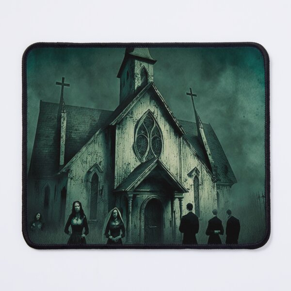 Item preview, Bleak and Gloomy Dilapidated Abandoned Witch Church designed and sold by DoctorRot.
