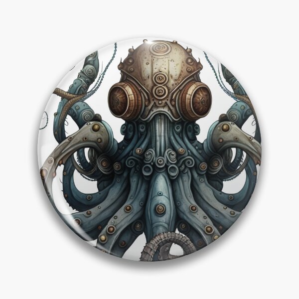 Item preview, Mechanical Octopus and Anchor designed and sold by QTurkey.