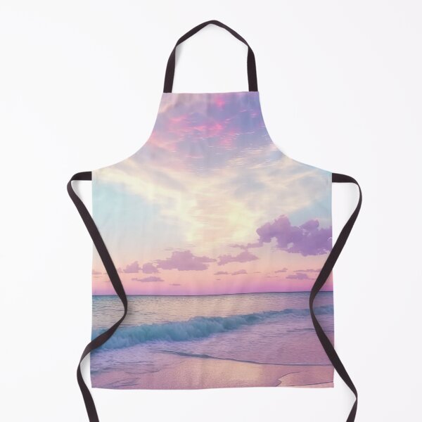 Item preview, Blue and Pink Sunset by the Beach designed and sold by Amalie A.