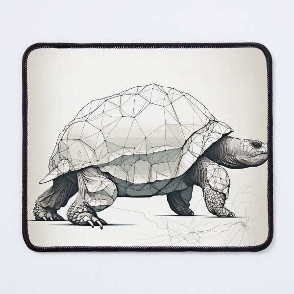 Artikelvorschau, Geometrische Galapagos Riesenschildkröten -T -Shirt entworfen und verkauft von DafGole.
